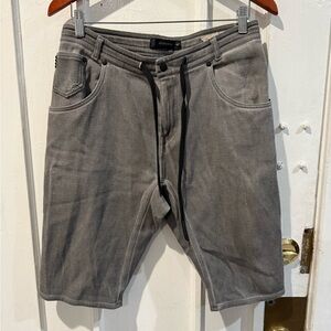 Replay Men's Charcoal Jean Shorts